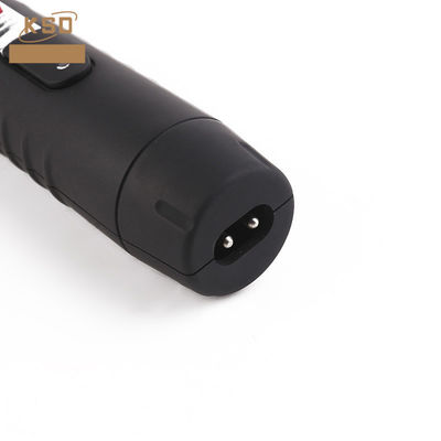 Compact 2 in 1 elektrische neusbaardhaartrimmer met standbatterij